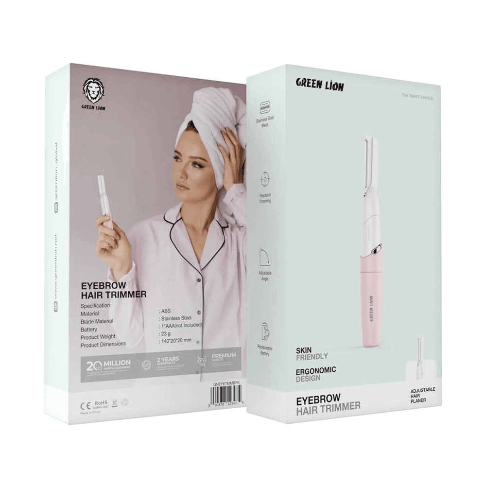 Green Lion Eyebrow Hair Trimmer