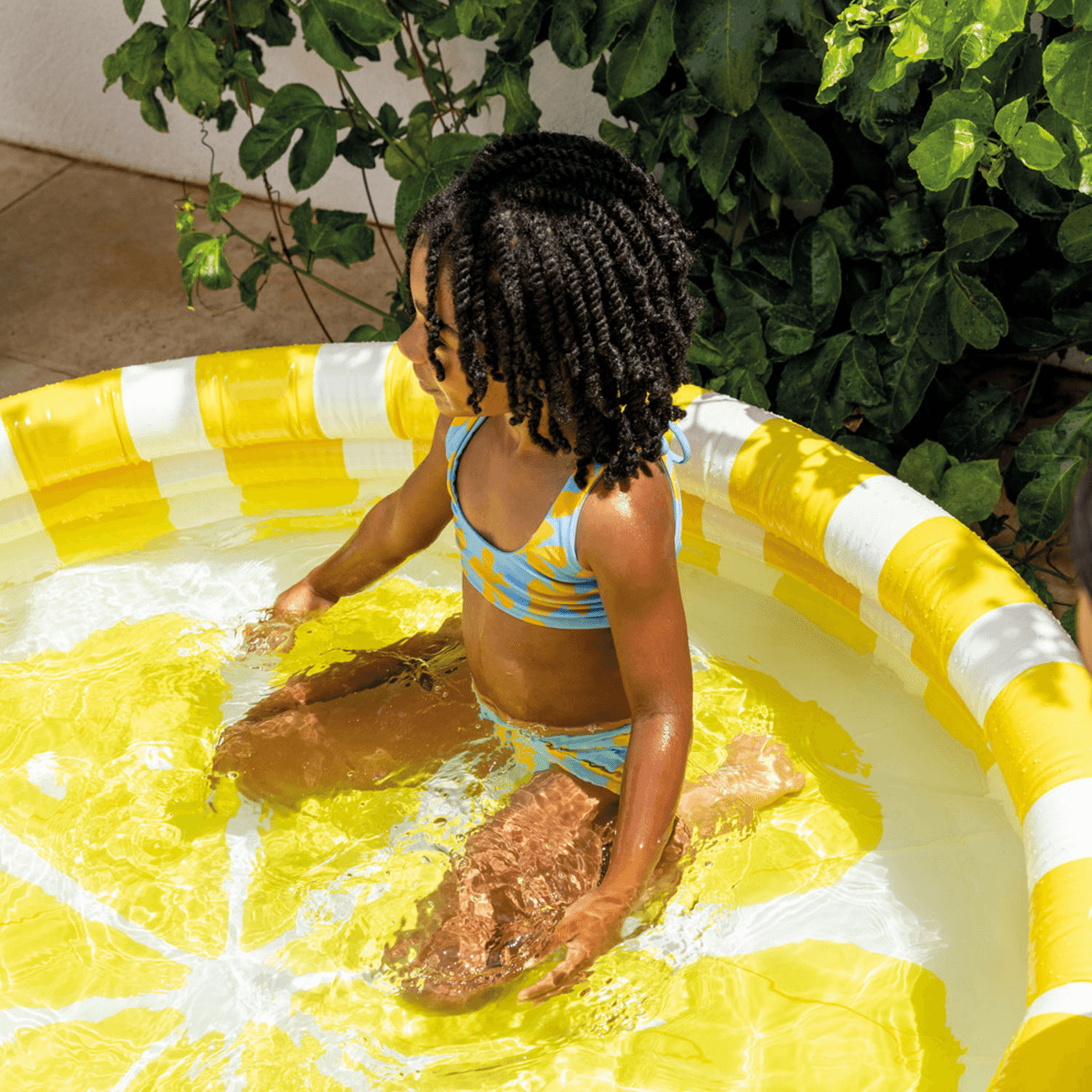 Zesty Lemon Inflatable Kiddie Pool - Intex 58432Np