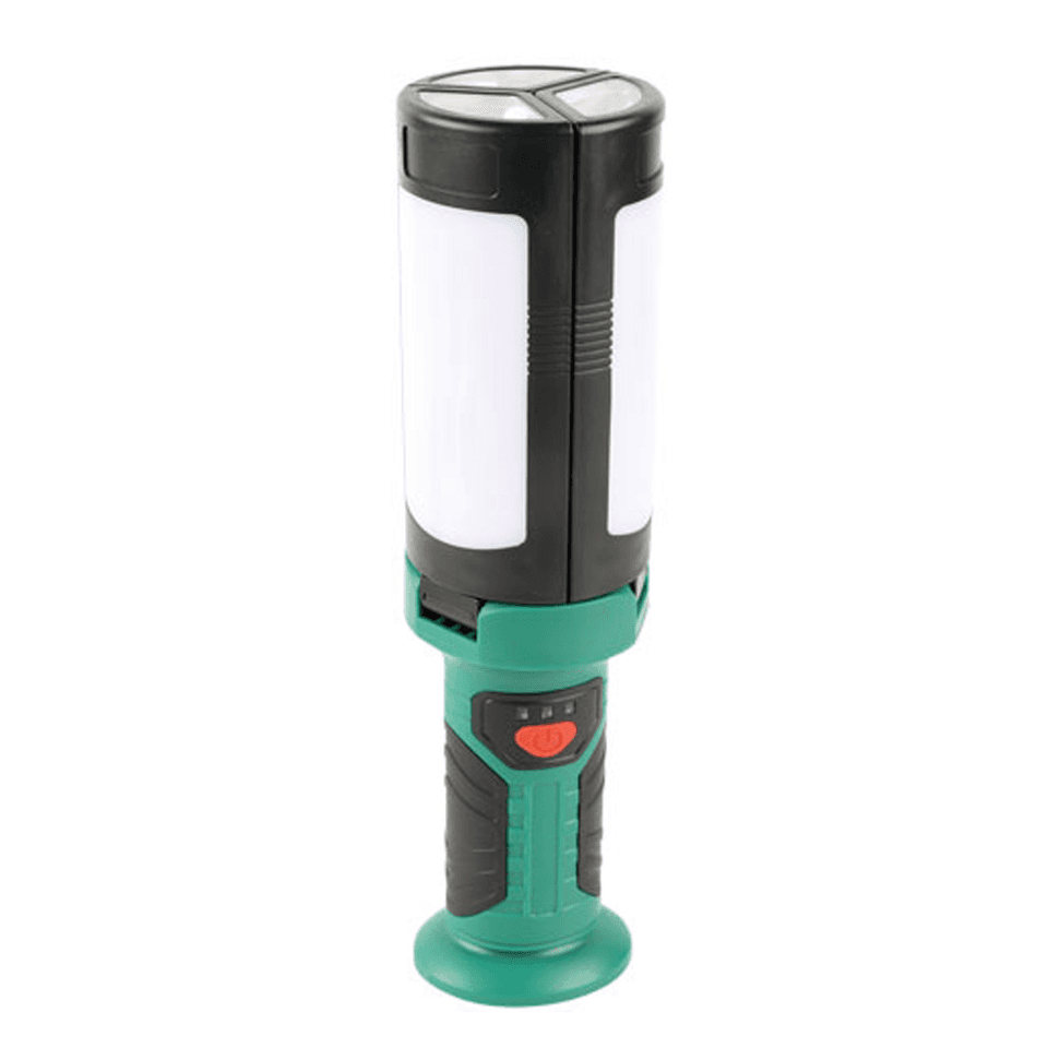مصباح يدوي CPL-12 LED قابل لإعادة الشحن من TBS Design مزود بثلاث شفرات رقم.13587E