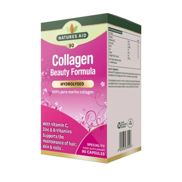 Natures Aid Collagen Beauty Formula Cap 90