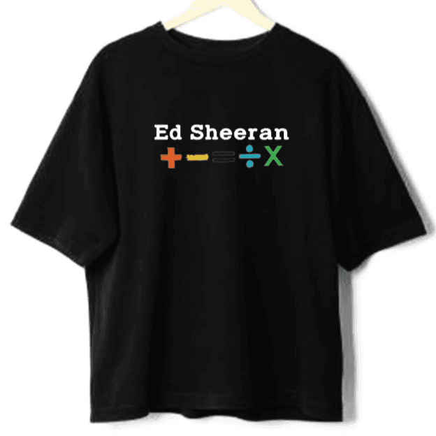 تي شيرت Edd Sheeran - جولة الرياضيات