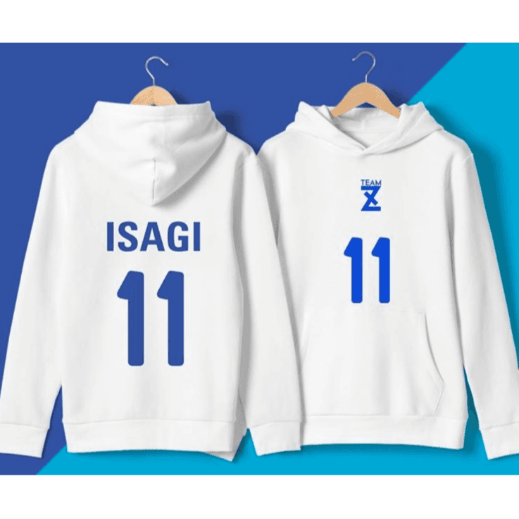 بلو لوك Isagi هوديي - أبيض