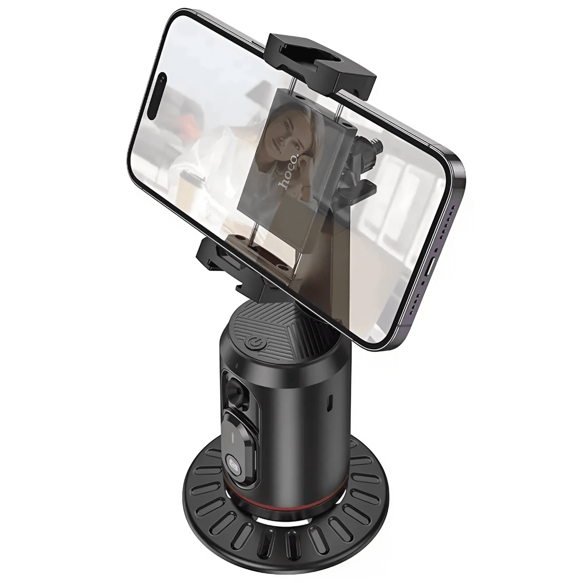 Hoco K23 Wireless Selfie Stick & Tripod Smart Automatic Face Tracking 360º Rotation GIMBAL