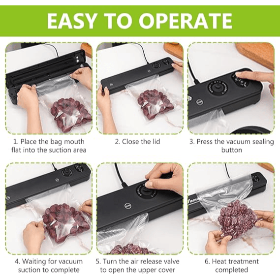 Automatic Sealing Food Vacuum Sealer- Packaging Machine