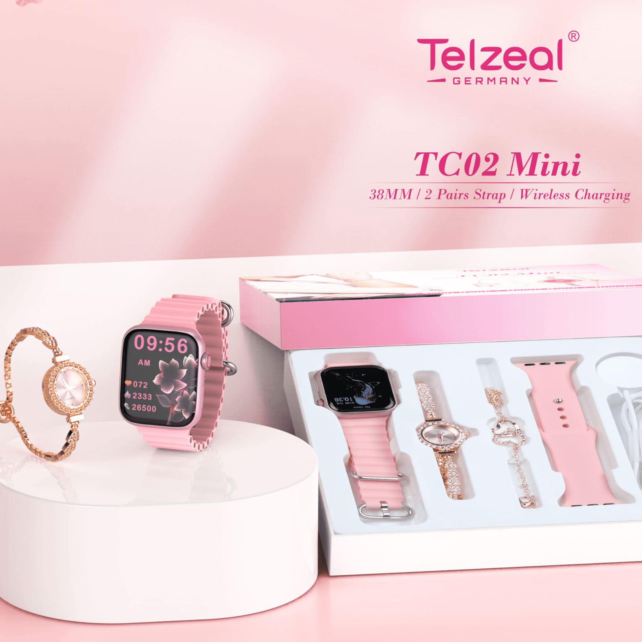 Telzeal Smart Watch Tc02 Mini