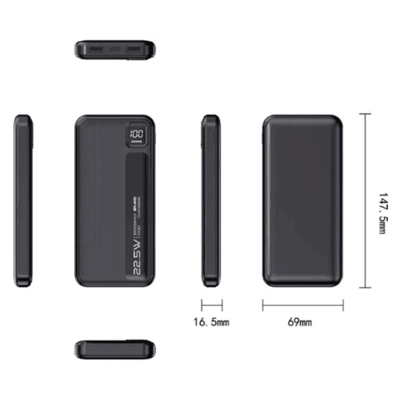 HR - Power Bank 10000mAh (HR-207) (White)