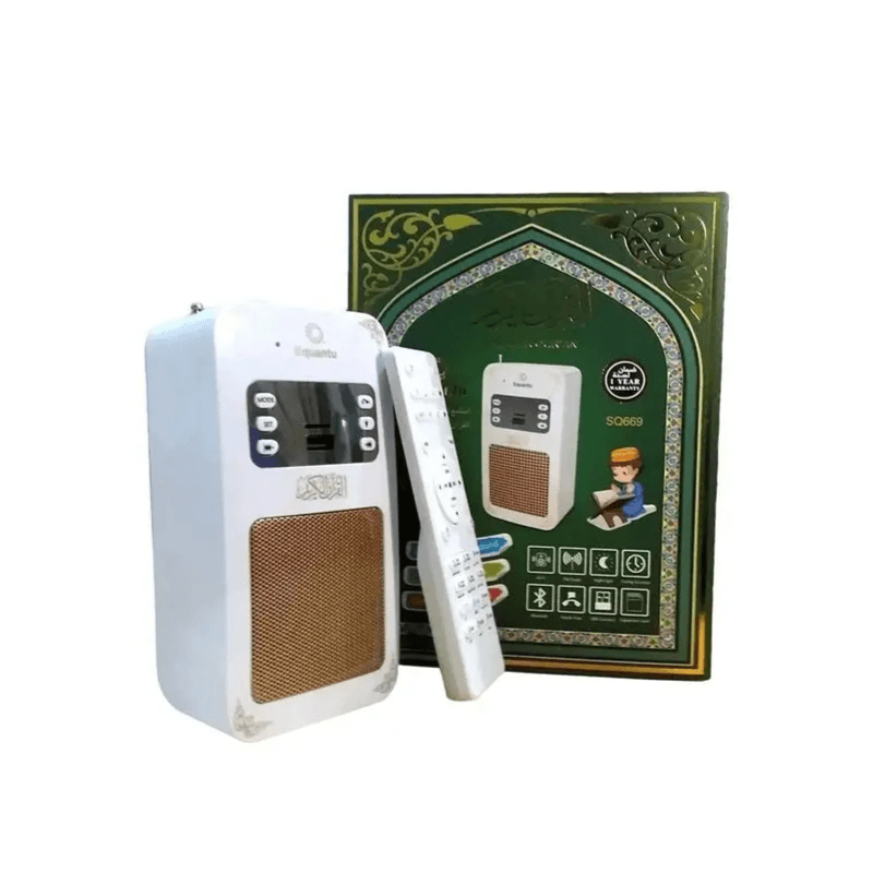 سماعة قرآن SQ-669 مع جهاز تحكم عن بُعد