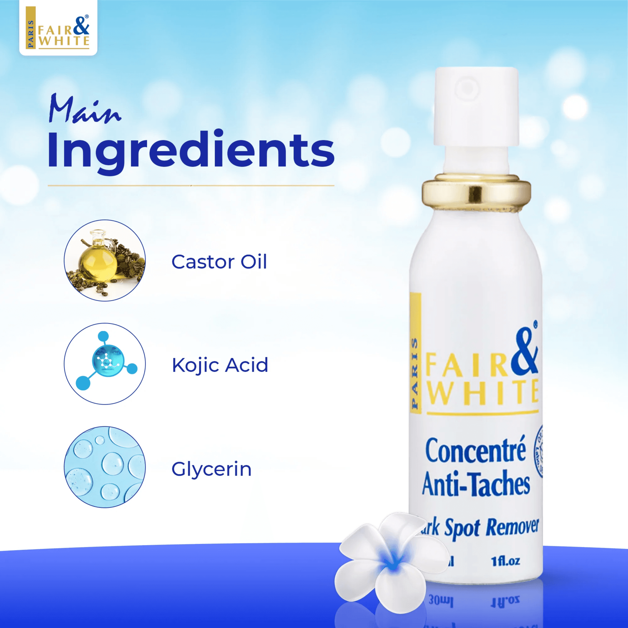 Fair & White concentrate dark spot Remover spray 30ml