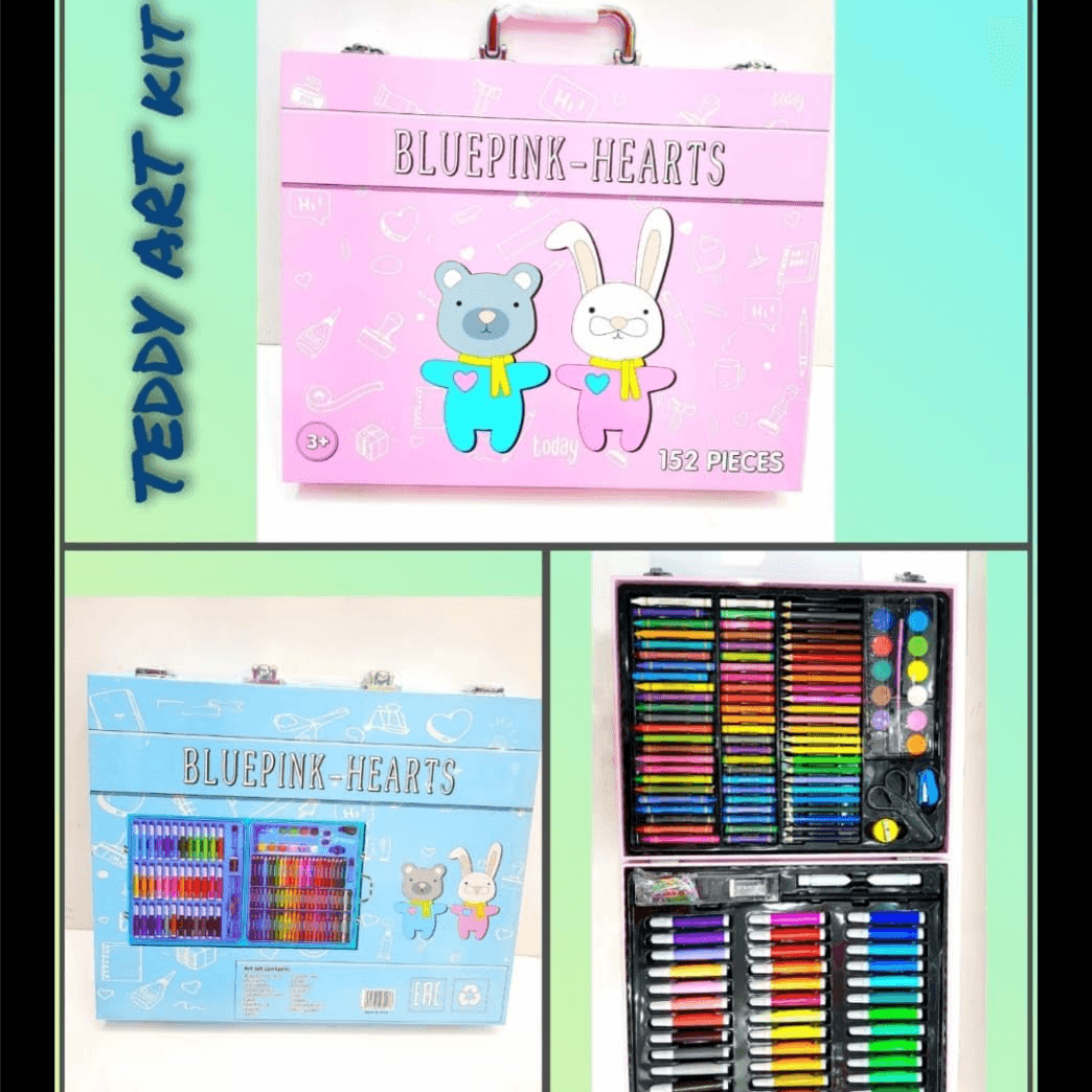 BLUEPINK ART SET 152PES