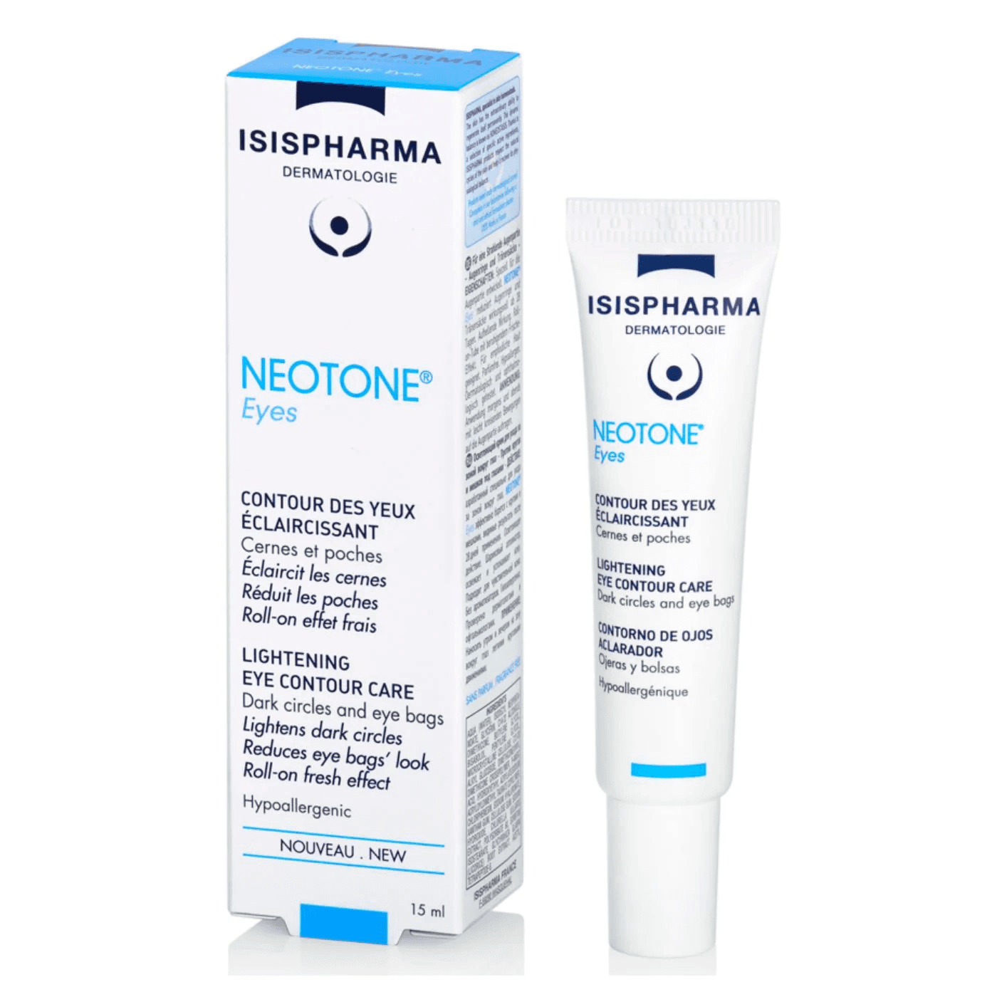 IsisPharma Neotone Eyes Lightening Eye contour care for dark circles and eye bags 15ml