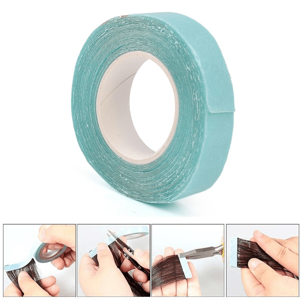 Roll Blue Waterproof Double Sided Adhesive Tape Hair Extension