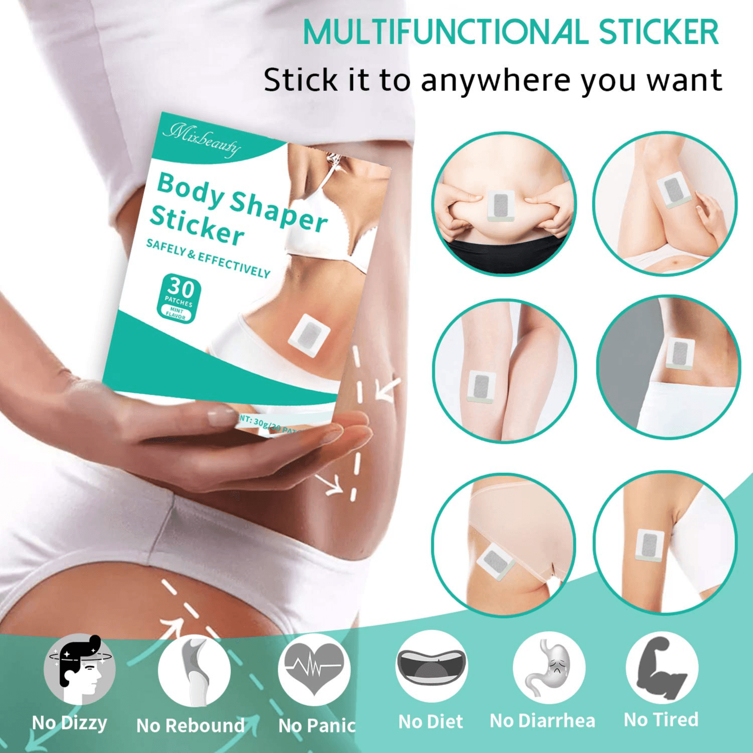 BODY SHAPER STICKER