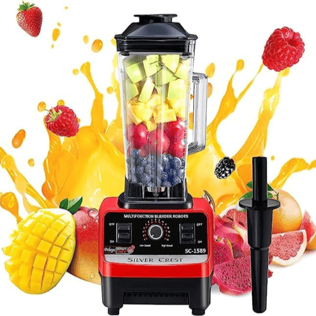 Silver Crest 4500W Heavy Duty Blender Multifunctional Juicer Mixer SC 1589.