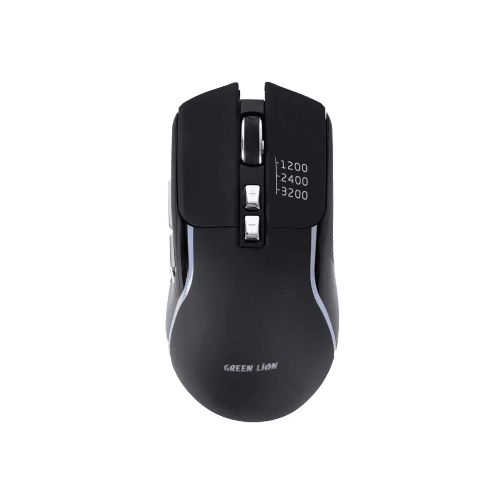 Green Lion Rechargeable Gaming RGB Colors Mouse