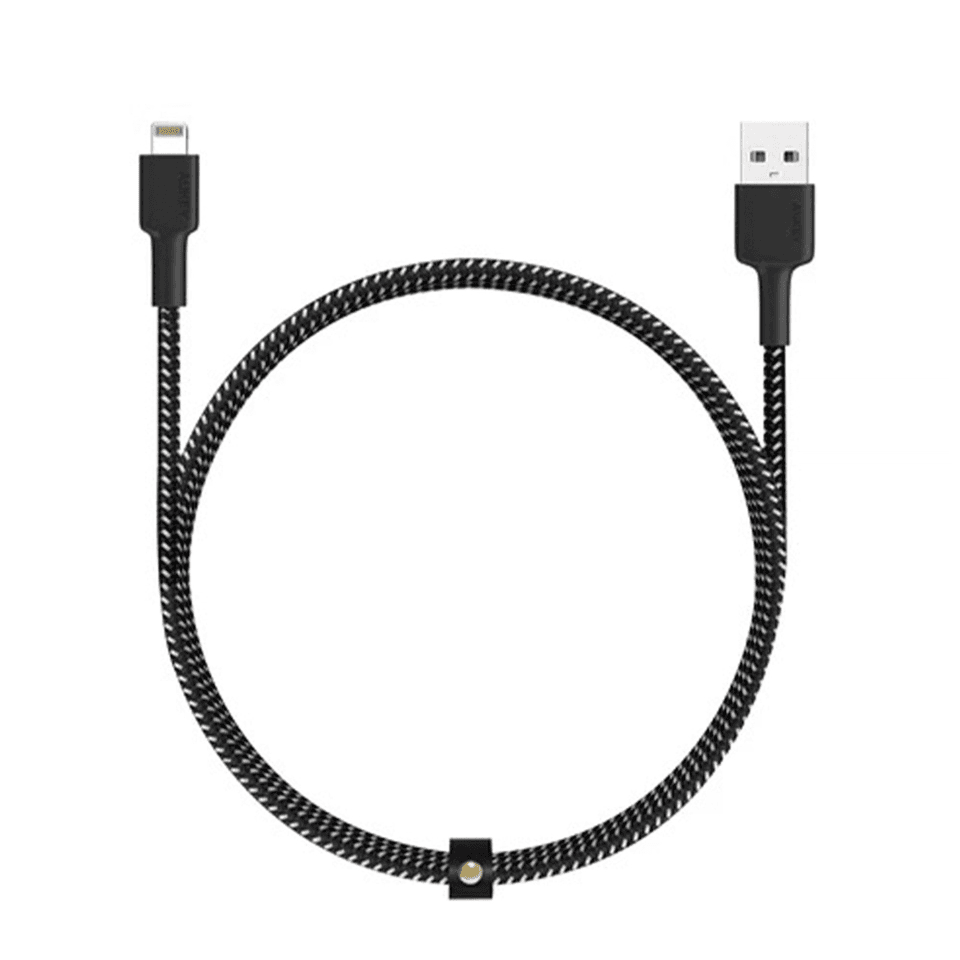 كابل Aukey Impulse Lightning من USB-A إلى Lightning بطول 2 متر