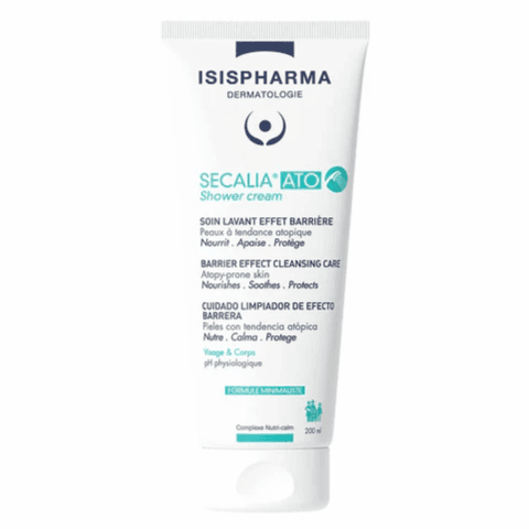 IsisPharma Secalia ATO Shower Cream with barrier effect cleansing care for face & Body 200ml
