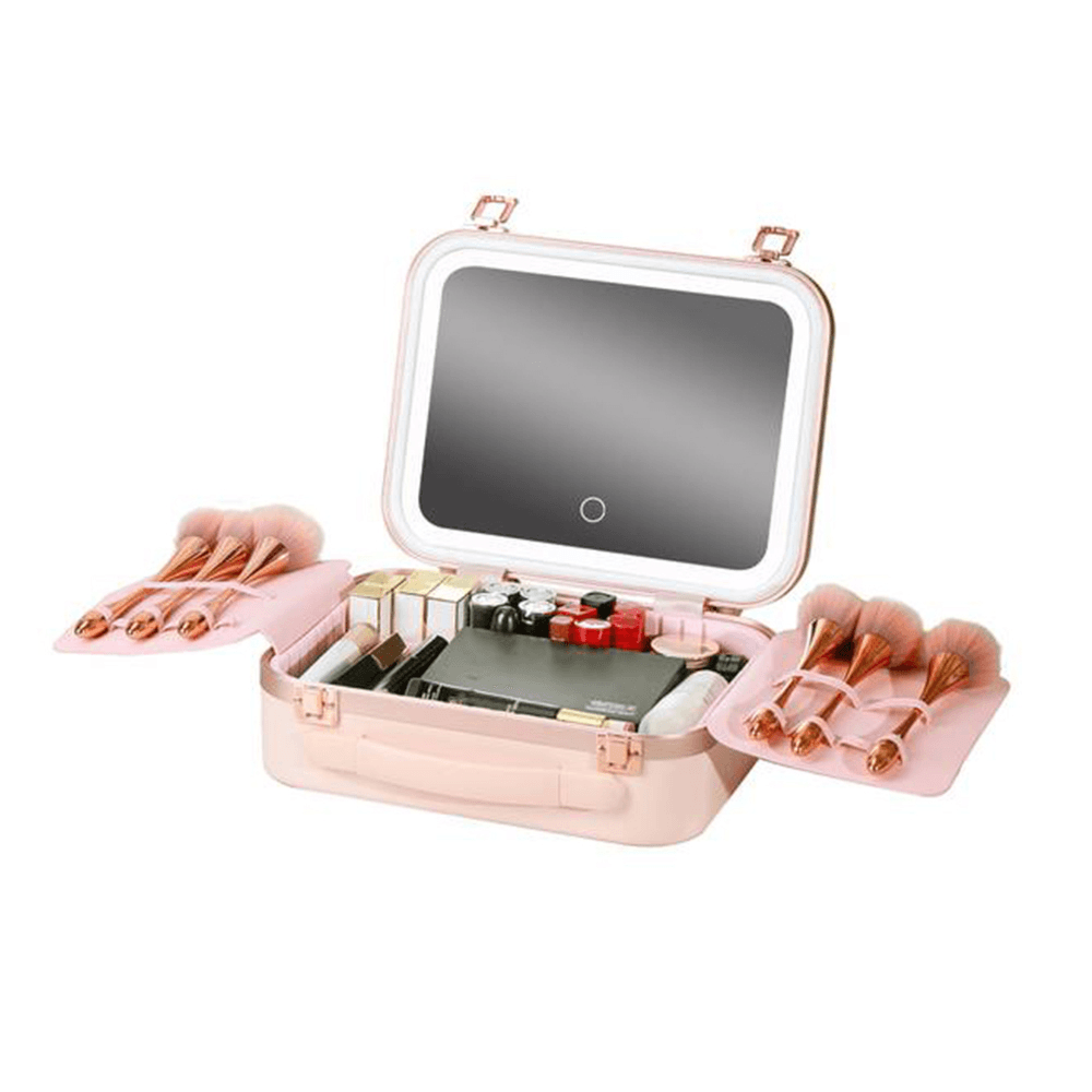 Green Lion Fest Makeup Bag Pink Colour