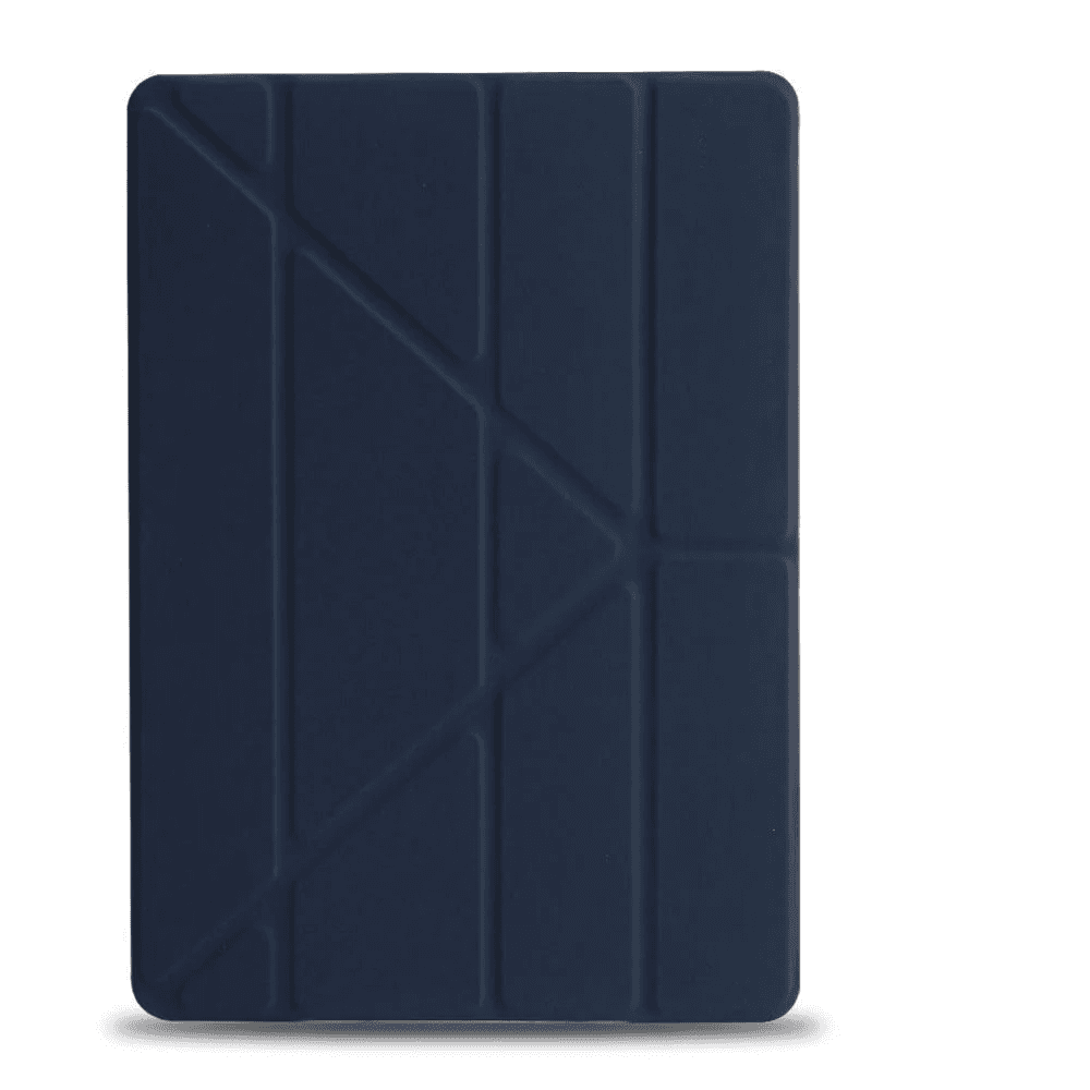 iPad Pro 11 (2024) Multi-Fold Smart Cover With Pen Slot- Dark Blue