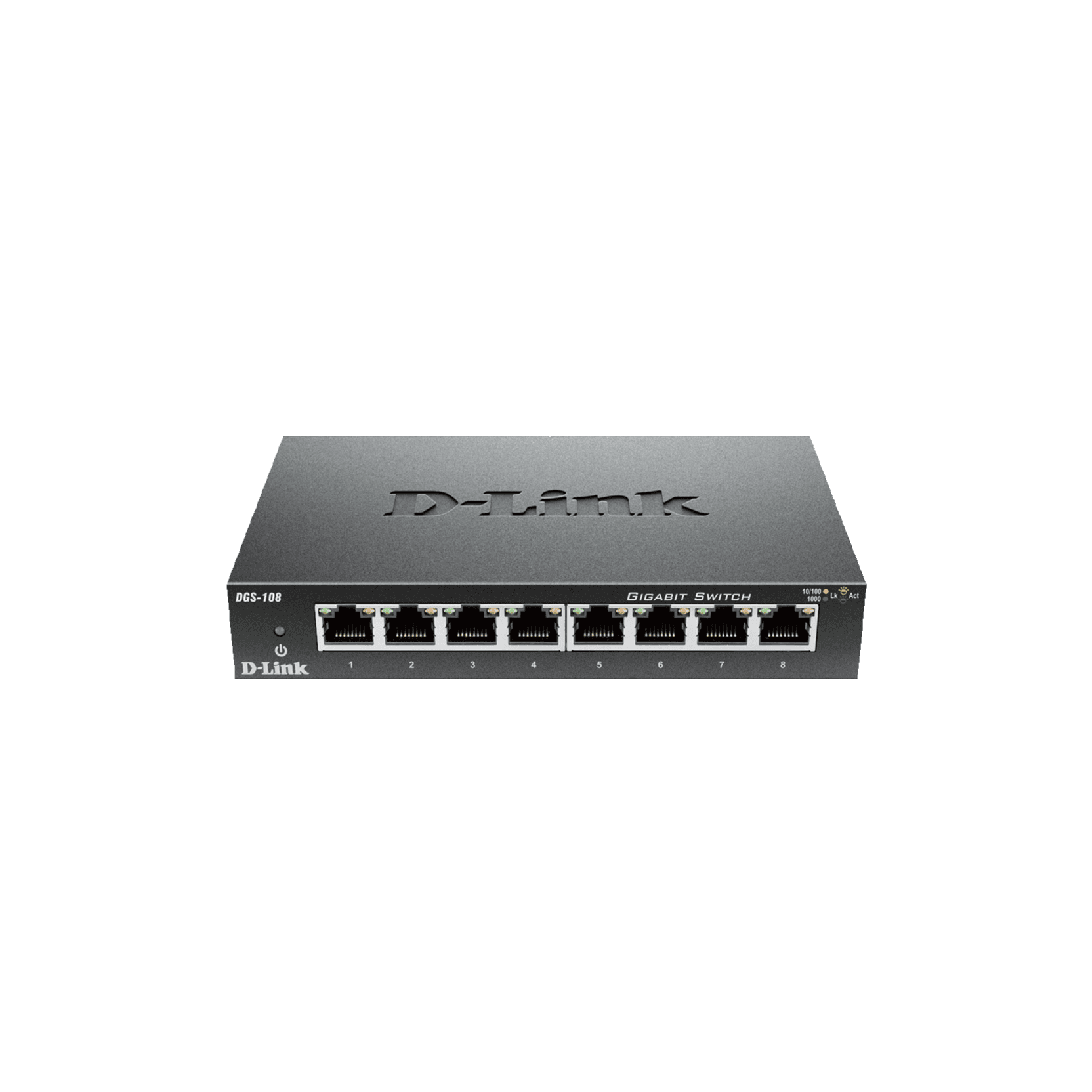 D-Link 8-Port Gigabit Unmanaged Desktop Switch DGS-108