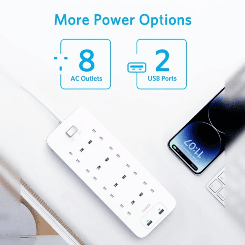 Anker 342 Usb 10-in-1 Power Extension