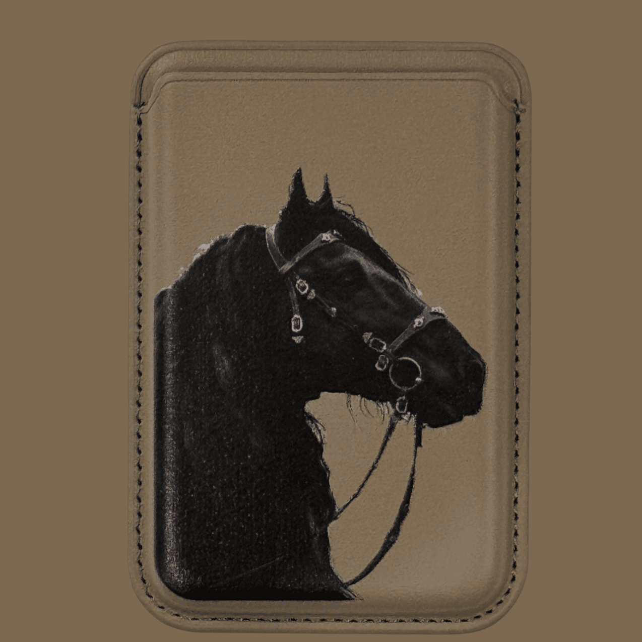Card Wallet - Magnet - Beige 2
