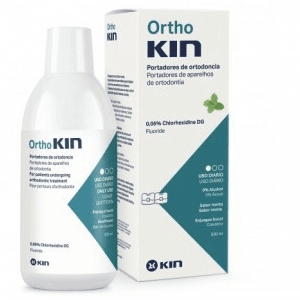 Orthokin Strawbery With Mint Orthodentic Mouth Wash 500Ml