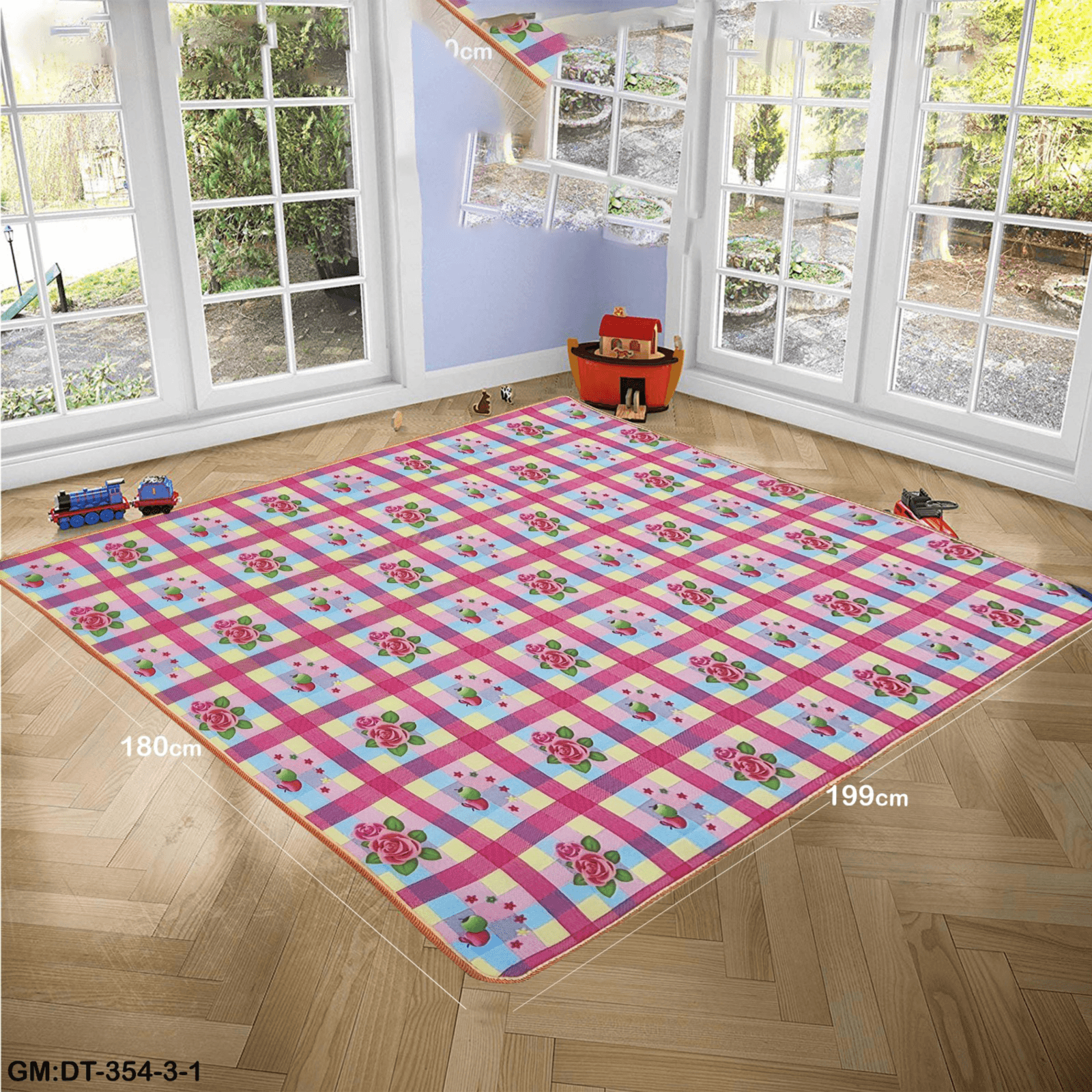 Double-Sided Pattern Safety Foam Floor Playmat Dt-354-3-1 Shape4