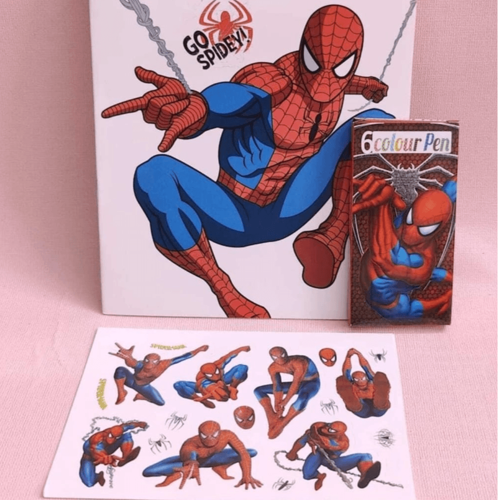 Spider Man Colouring Book