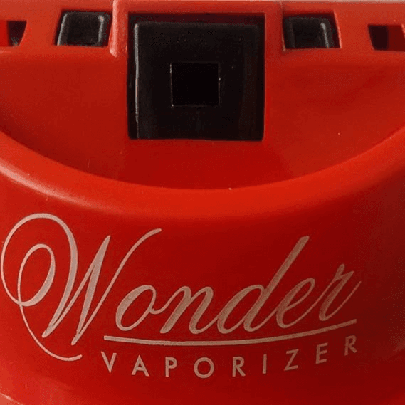 جهاز استنشاق البخار الاحترافي البلاستيكي WONDER، أحمر