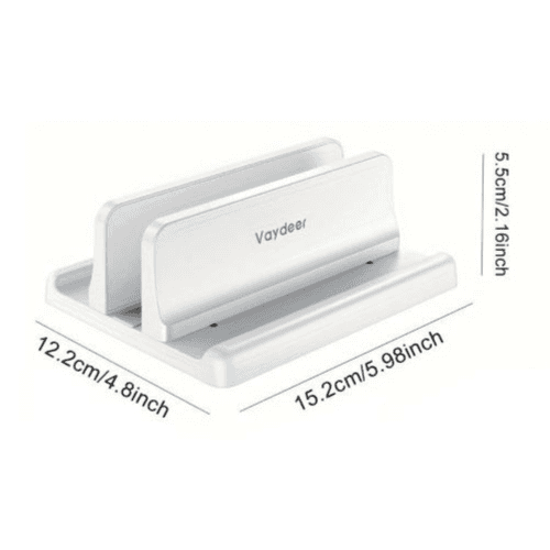 3 in 1 Vertical Laptop Stand (Pink)
