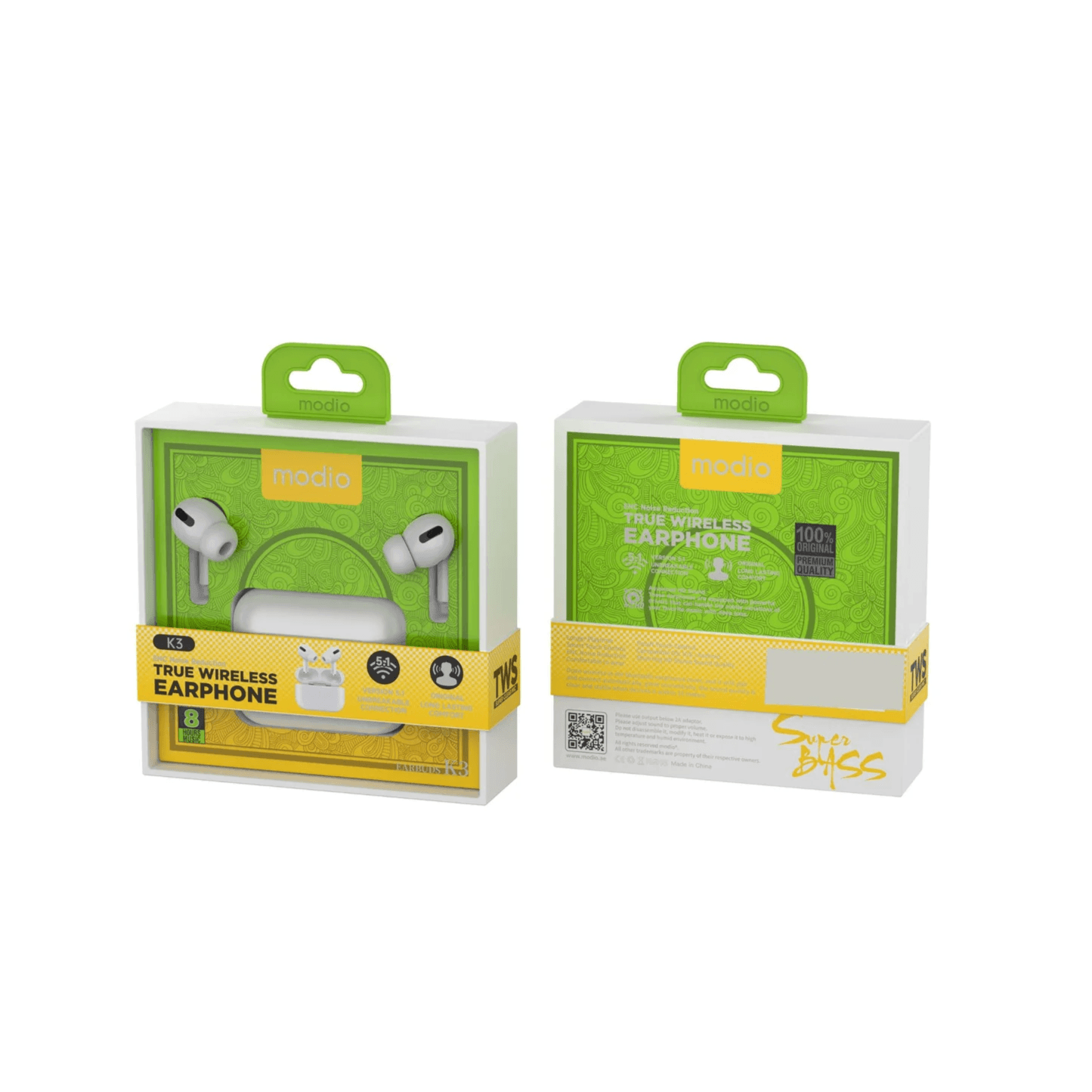 Modio Wireless Earphone k3