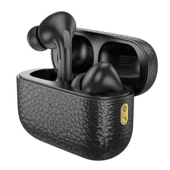 Wireless Headphones with Charging Case (BT v5.3) ENC Noise Reduction HOCO. EQ9 Plus- BLACK