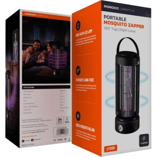 Porodo portable Mosquito Zapper 360D Trap