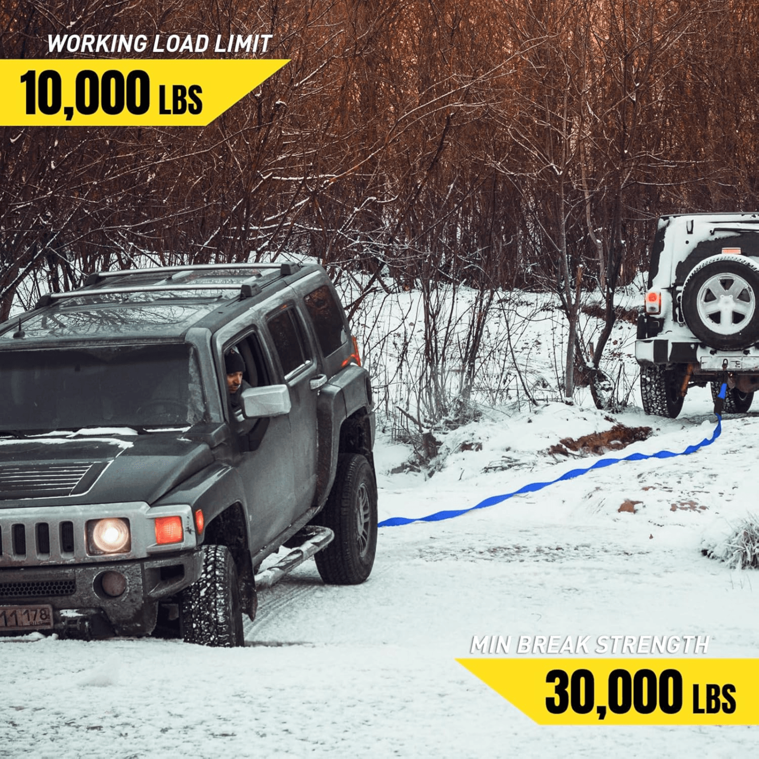 DESERT BOY HEAVY DUTY TOW STRAP
