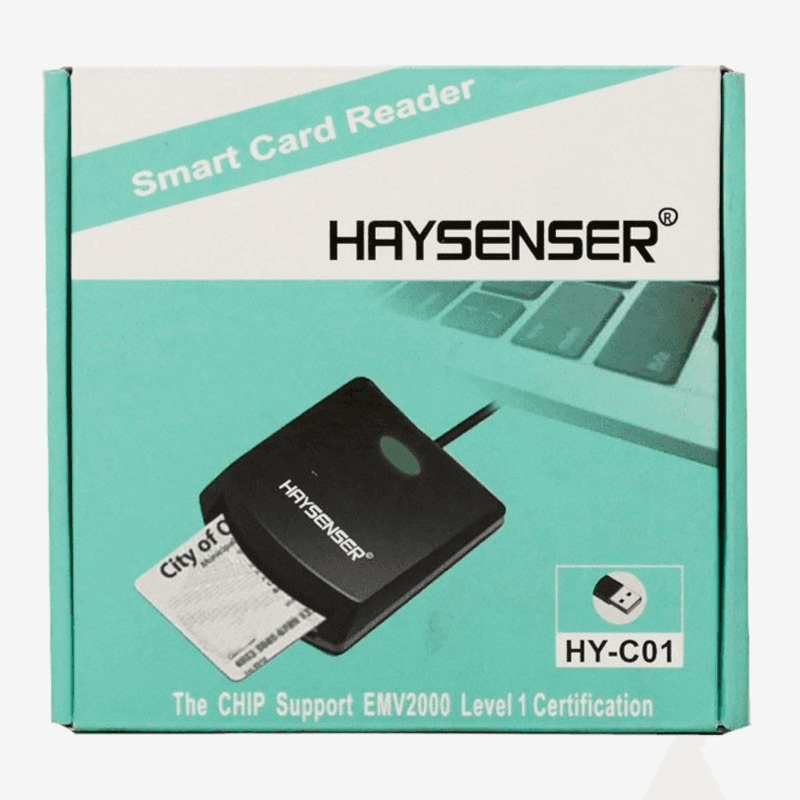 Haysenser Smart Card Reader- Hukoomi Card Reader.