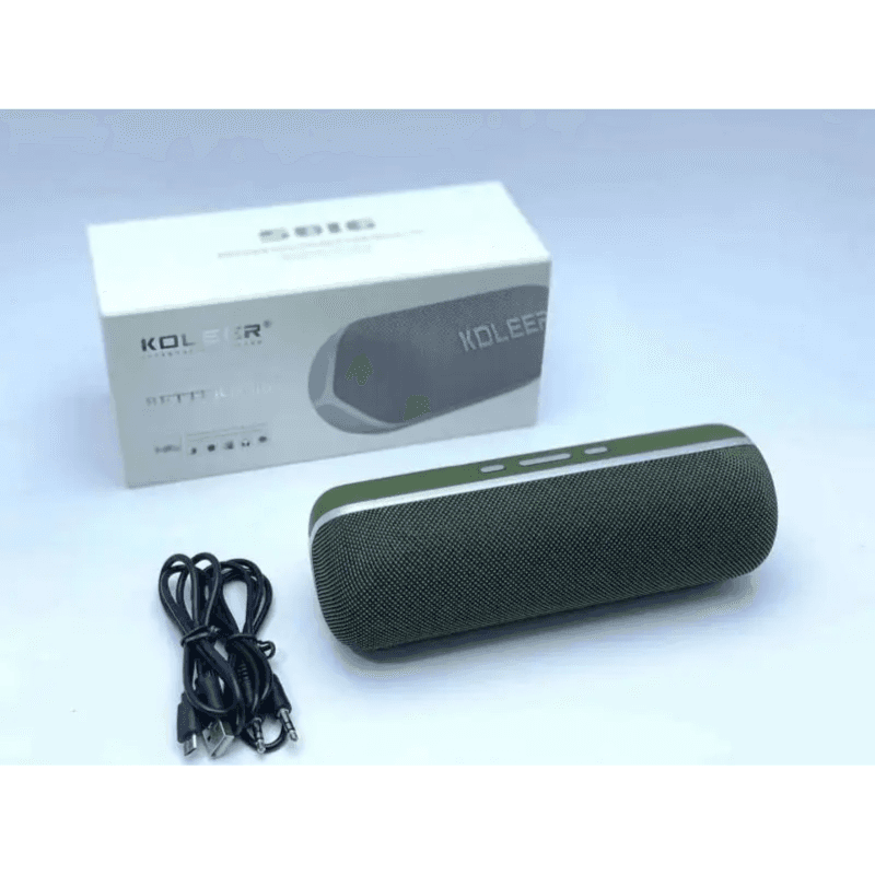 أحدث مكبر صوت محمول KOLEER S816 بتقنية BT3.0، مكبر صوت لاسلكي صغير الحجم للاستخدام الخارجي بتقنية BT Bass