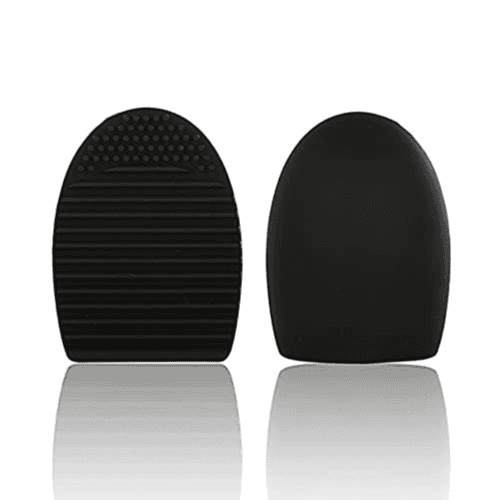 Professional Brush Egg Silicone Makeup Brush Cleaner Black