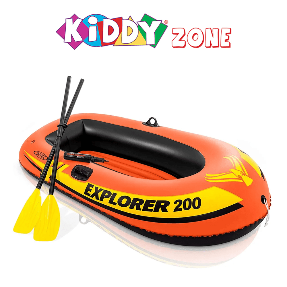 قارب Explorer 200 من Intex – مجموعة متكاملة