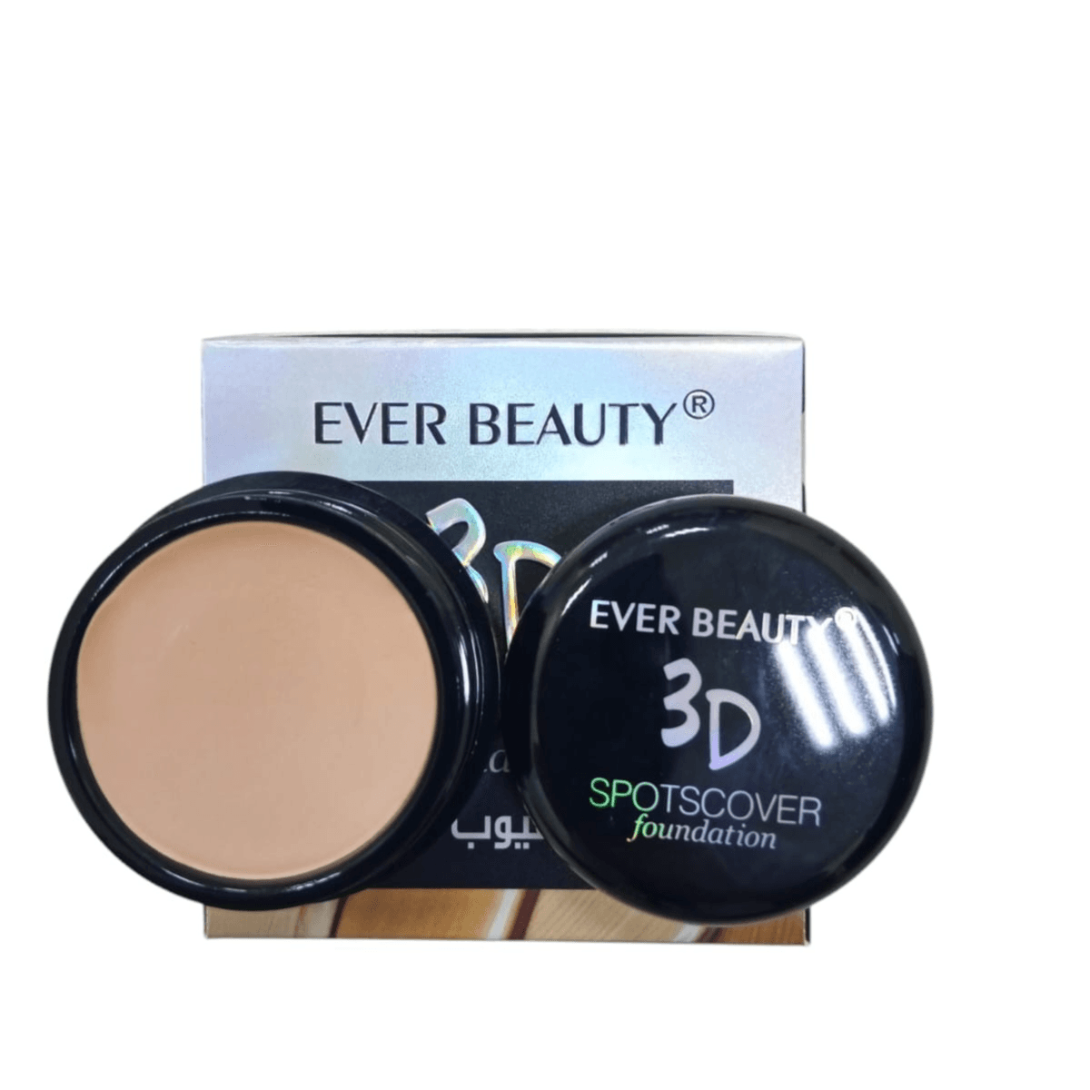 Ever Beauty 3d Spotscover Foundation.101#-18g