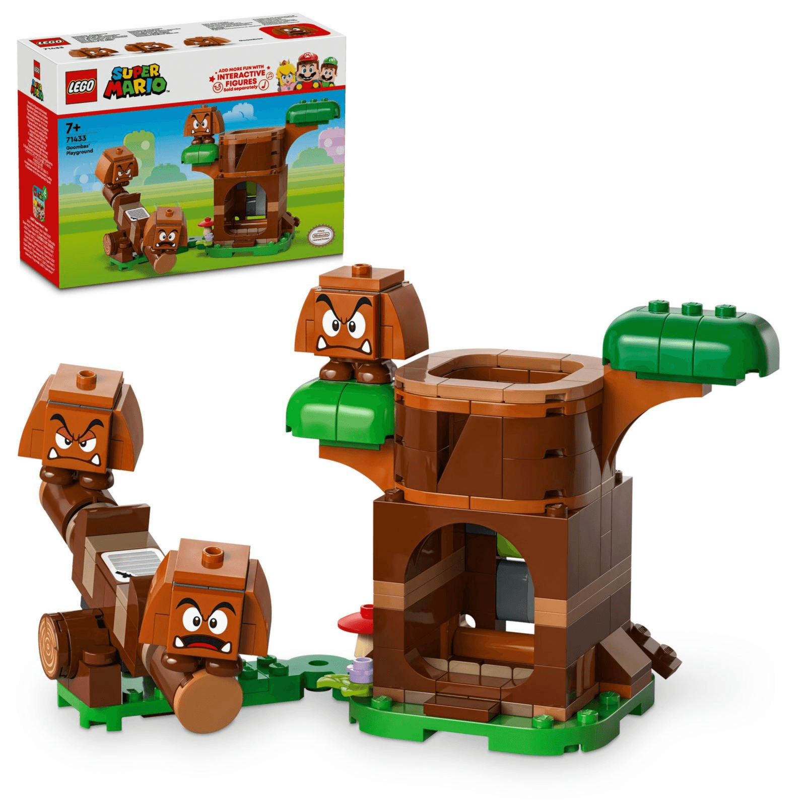 Lego Super Mario Goombas’ Playground Toy Playset 71433 Building Toy Set (173 Pieces)