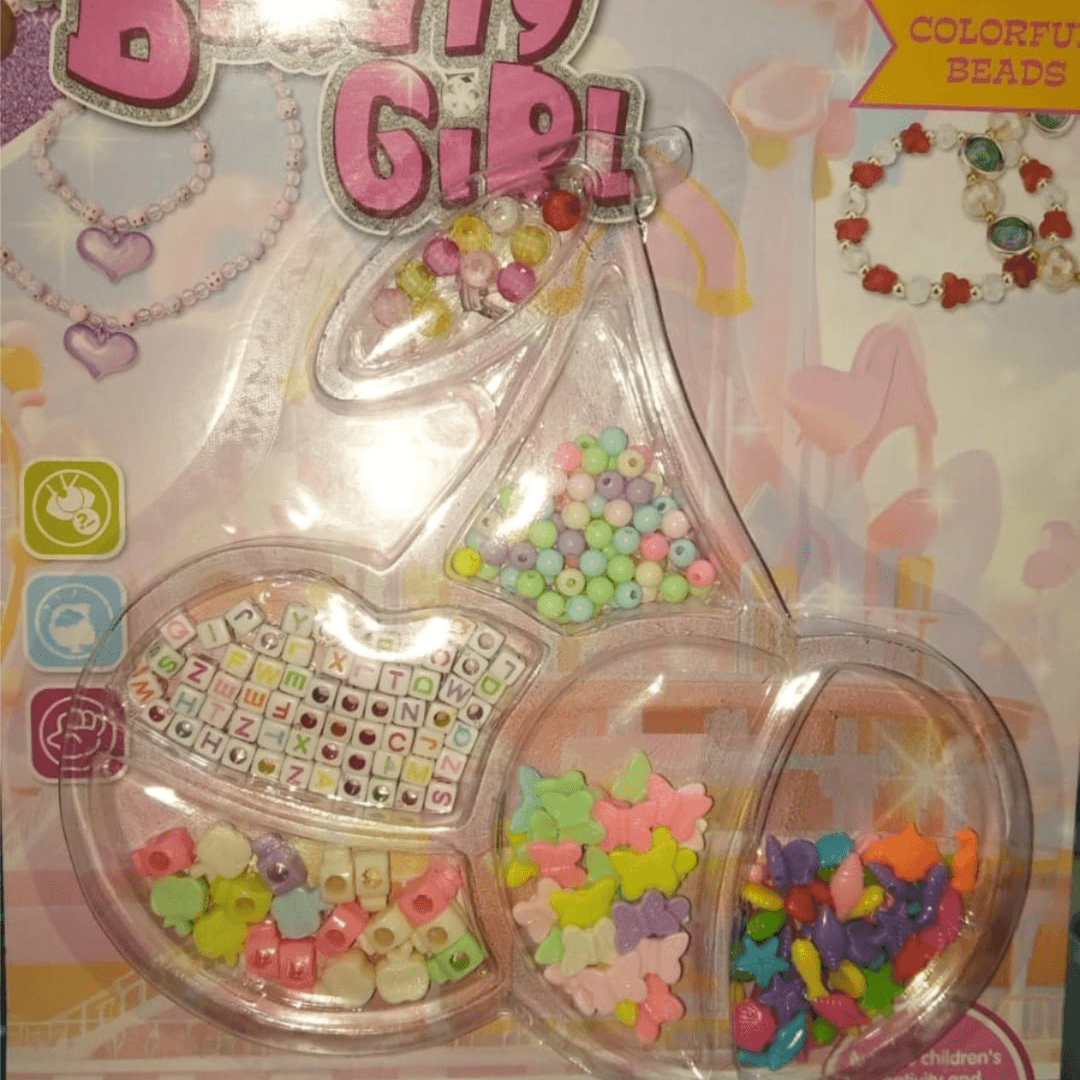 Beauty Girl colorful beads