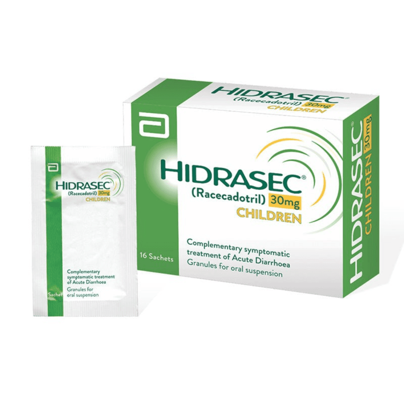 Hidrasec Children 30 Mg Granules For Oral Suspension Sachets 16's