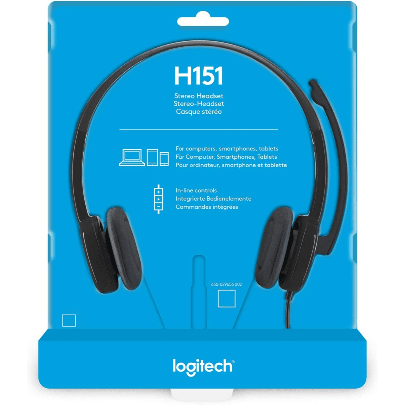 Logitech H151 Wired Headset- Stereo Jack
