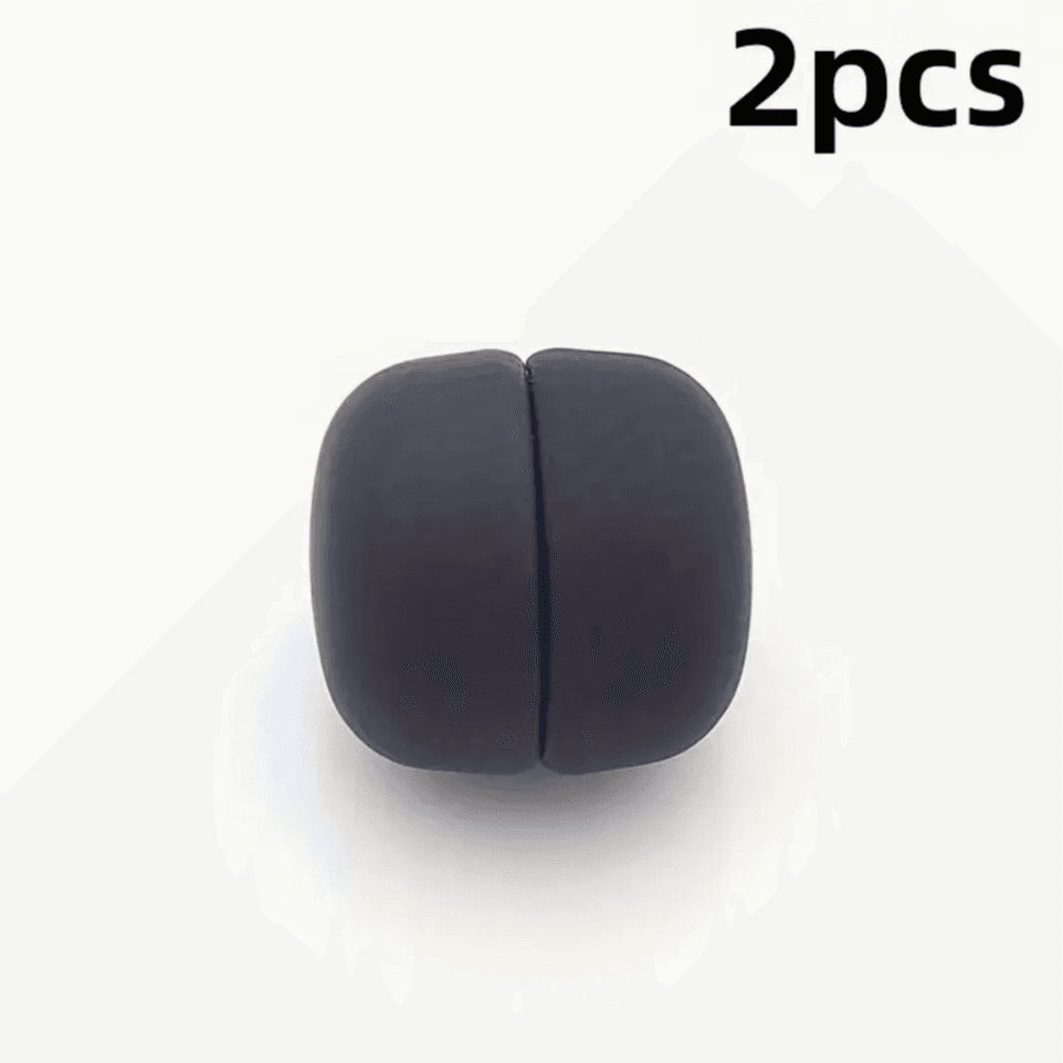 2pcs Hijab Magnets, Black