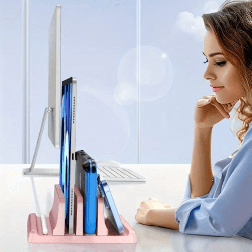 4 in 1 Vertical Laptop Stand (Black)