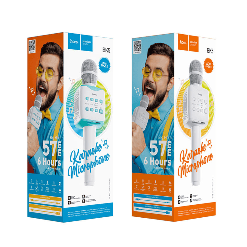Karaoke Speaker Microphone - Hoco Bk5