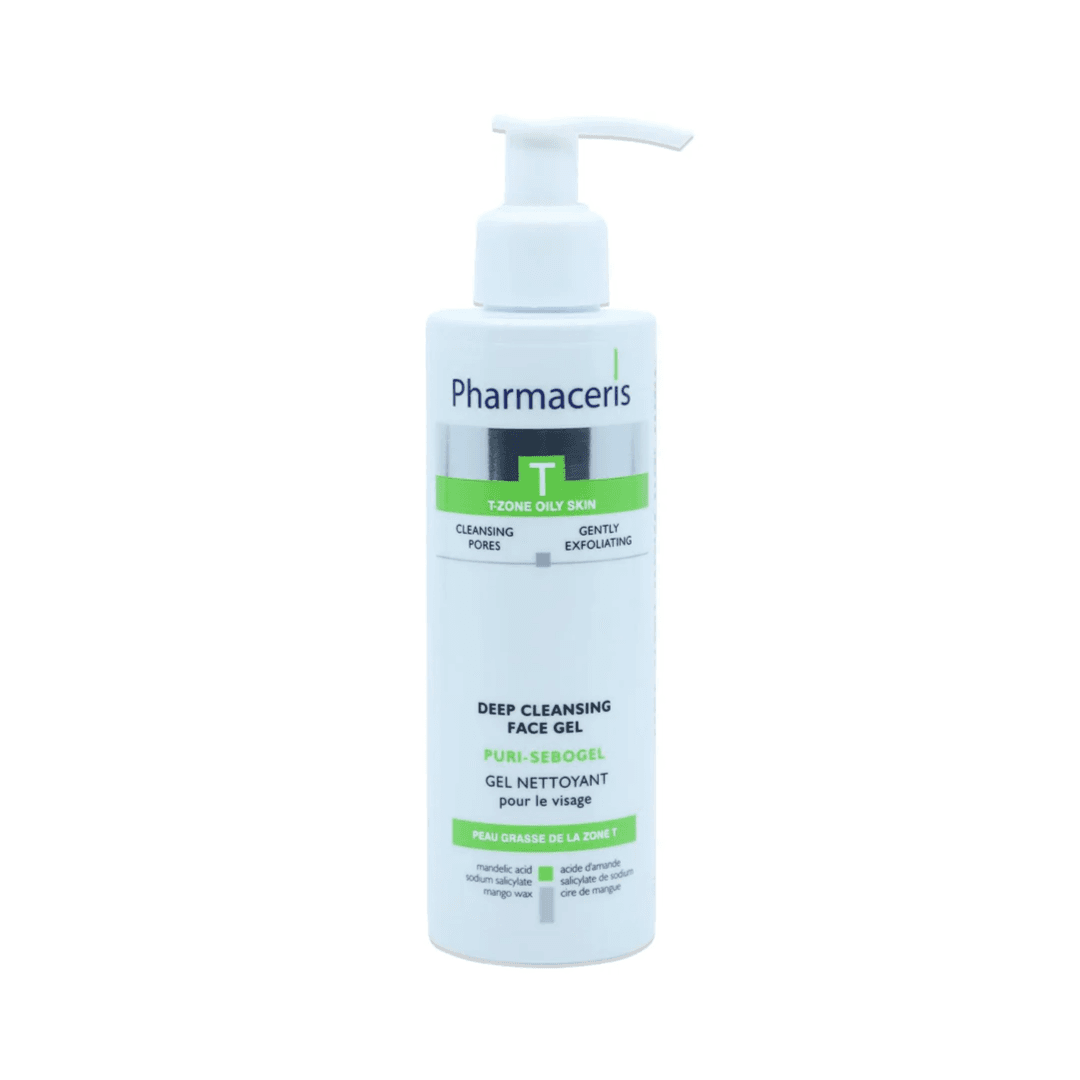 PHARMACERIS T ZONE ONLY SKIN-DEEP CLEANSING FACE GEL