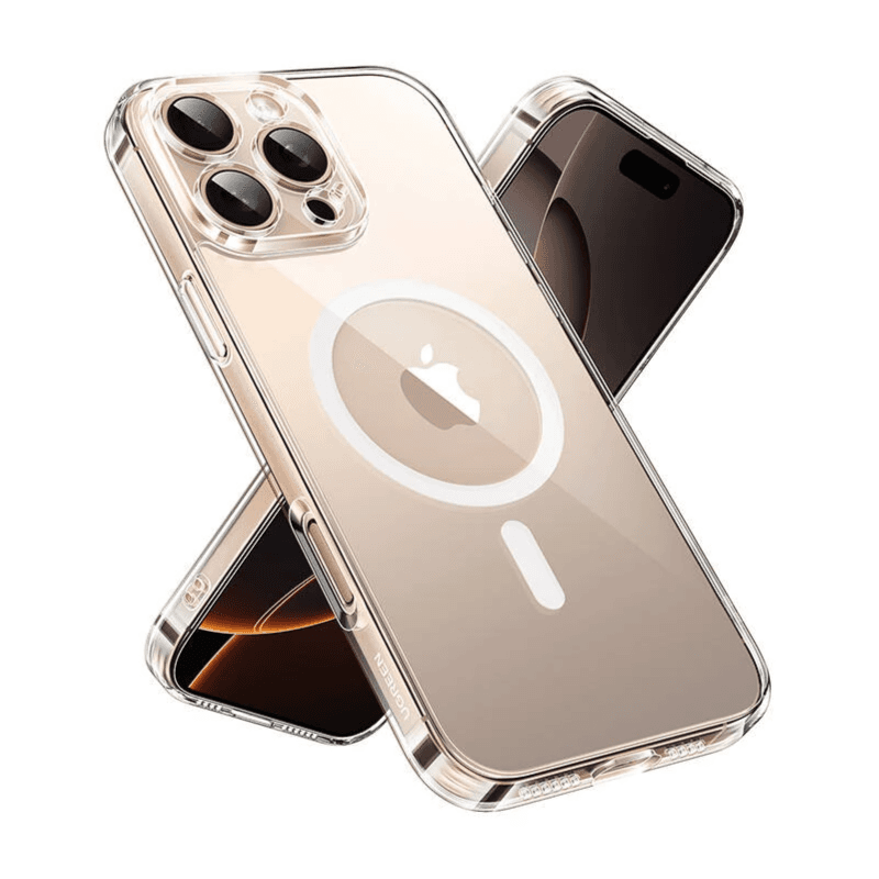 Protective magnetic crystal clear case for iPhone 16Pro - Ugreen CA111
