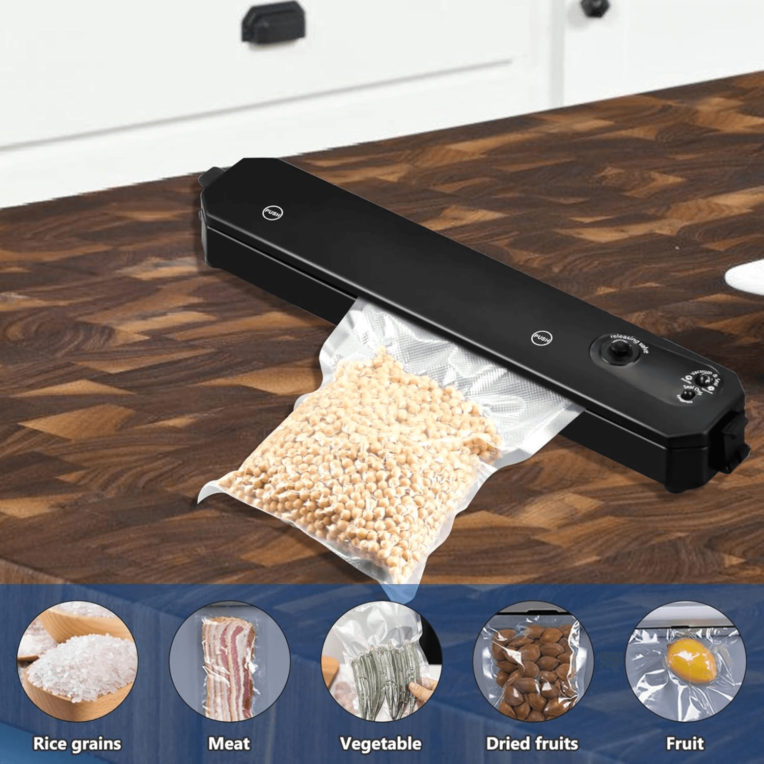 Automatic Sealing Food Vacuum Sealer- Packaging Machine