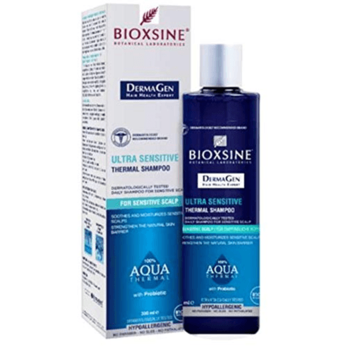 BioXsine Ultra Sensitive Thermal Shampoo for sensitive Scalp with probiotics 300ml